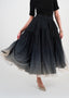 Golightly City Ombre Skirt - Black