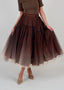Golightly City Ombre Skirt - Brown
