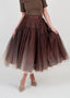 Golightly City Ombre Skirt - Brown