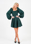 Golightly Sophie Tweed kjole - Green