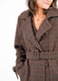 Golightly Randy Coat - Brown Tweed
