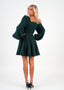 Golightly Sophie Tweed kjole - Green