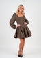 Golightly Sophie Tweed kjole - Brown