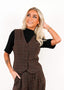 Golightly Randy Vest - Brown Tweed