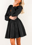 Golightly Maeve Satin kjole - Black