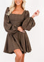 Golightly Sophie Tweed kjole - Brown