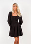 Golightly Sophie Wool kjole - Coffee Brown