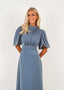 Golightly Holly kjole: Long - Cold Blue