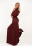 Golightly Holly kjole: Long - Maroon