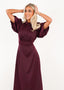 Golightly Holly kjole: Long - Plum