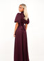 Golightly Holly kjole: Long - Plum