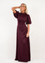 Golightly Holly kjole: Long - Plum