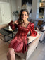Golightly Sophie Satin kjole - Rust