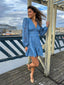 Golightly Castle kjole - Light Blue