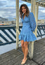 Golightly Castle kjole - Light Blue