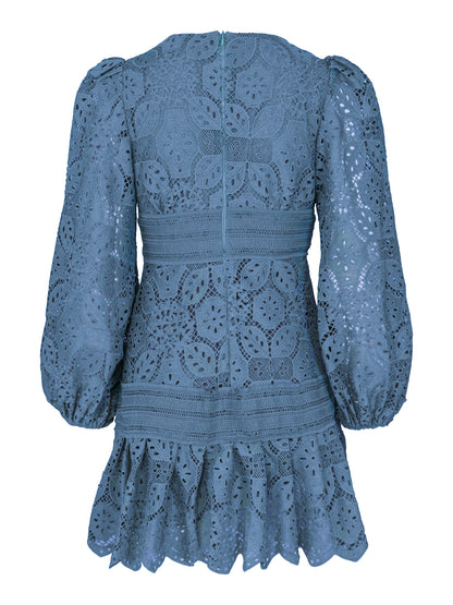 Castle Dress - Light Blue