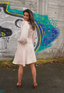 Golightly Belle kjole - Dusty Pink