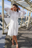 Golightly Fleur kjole - White