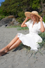 Golightly Safari kjole - White