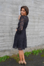 Golightly Lace Kjole - Black