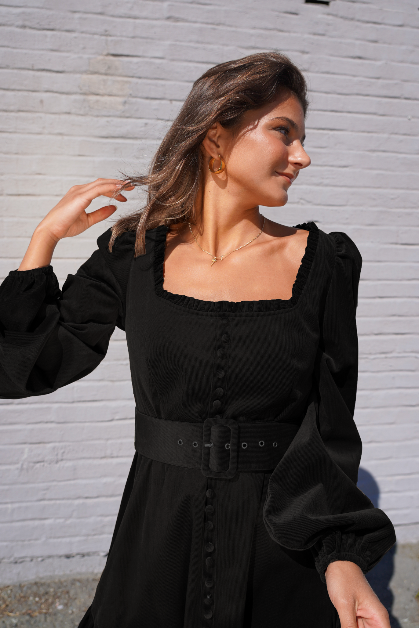 Black no sleeve sales dress