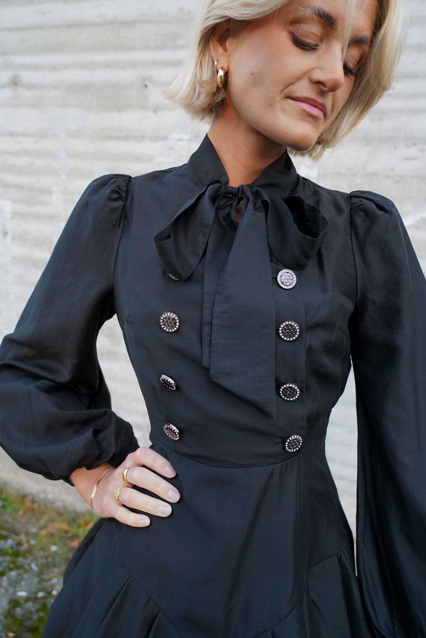 Sailor Dress - Black