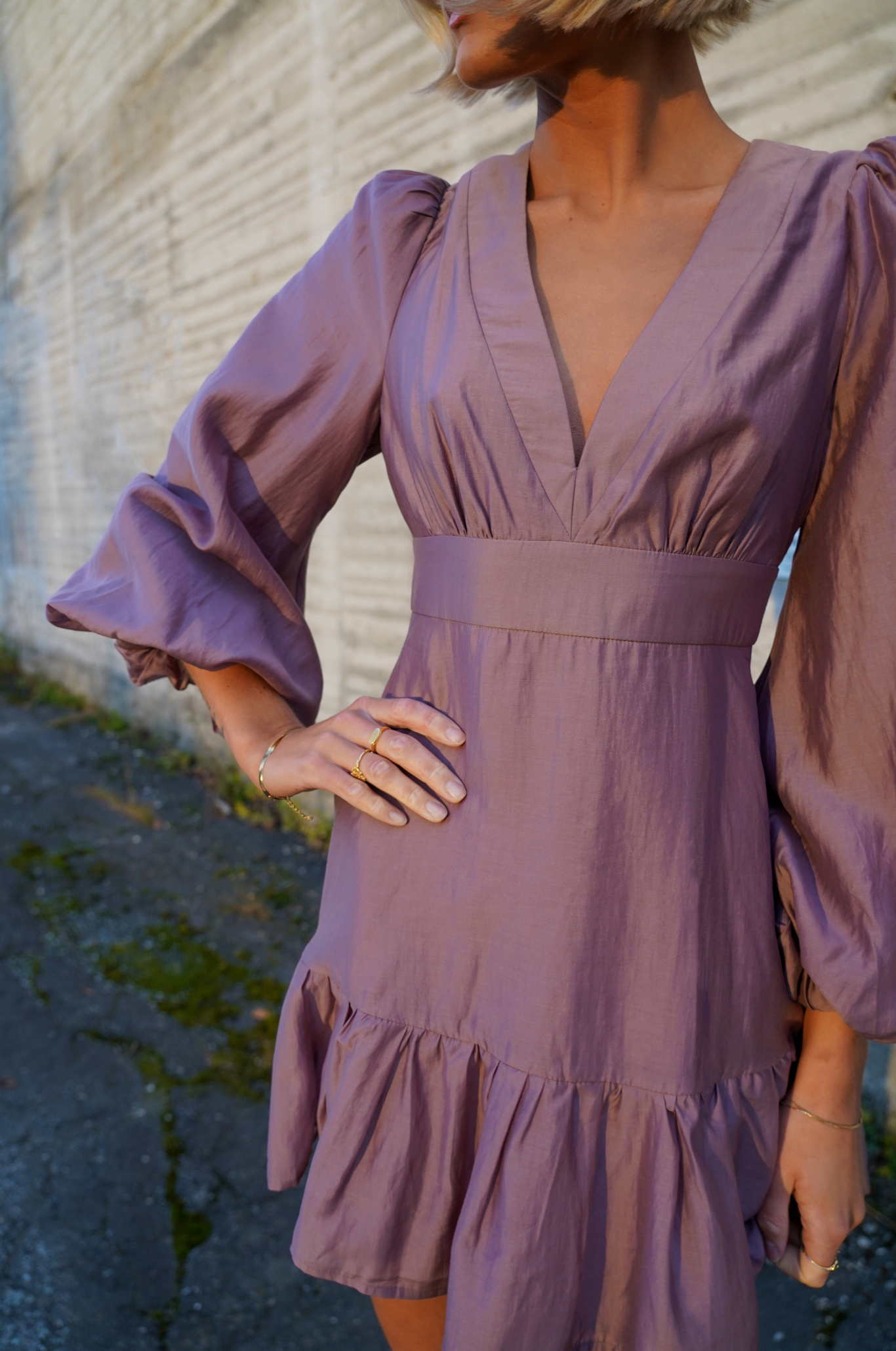 Dualita Dress - Dusty Purple