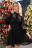 Golightly Fleur Kjole - Black
