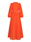 Golightly Queen kjole: Long - Orange