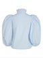 Golightly Sally Blouse - Light Blue/gold