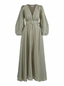 Golightly Queen kjole: Long - Dusty Green