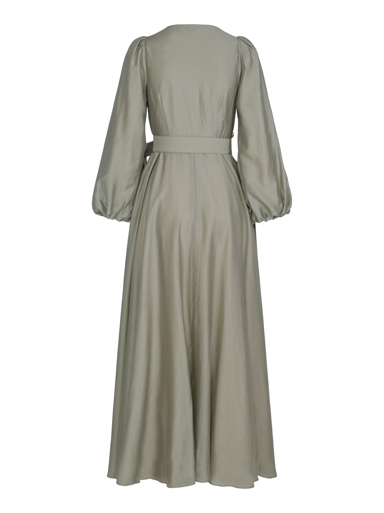 Queen Dress: Long - Dusty Green