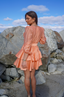 Golightly Iris kjole - Peach