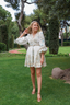 Golightly Hazel kjole - Off white print