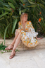 Golightly Hazel kjole - Orange Print