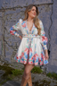 Golightly Daisy kjole: Short - Flower print