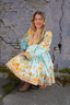 Golightly Hazel kjole - Light Blue print