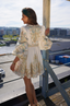 Golightly Hazel kjole - Off white print