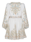 Golightly Hazel kjole - Off white print