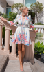 Golightly Daisy kjole: Short - Flower print