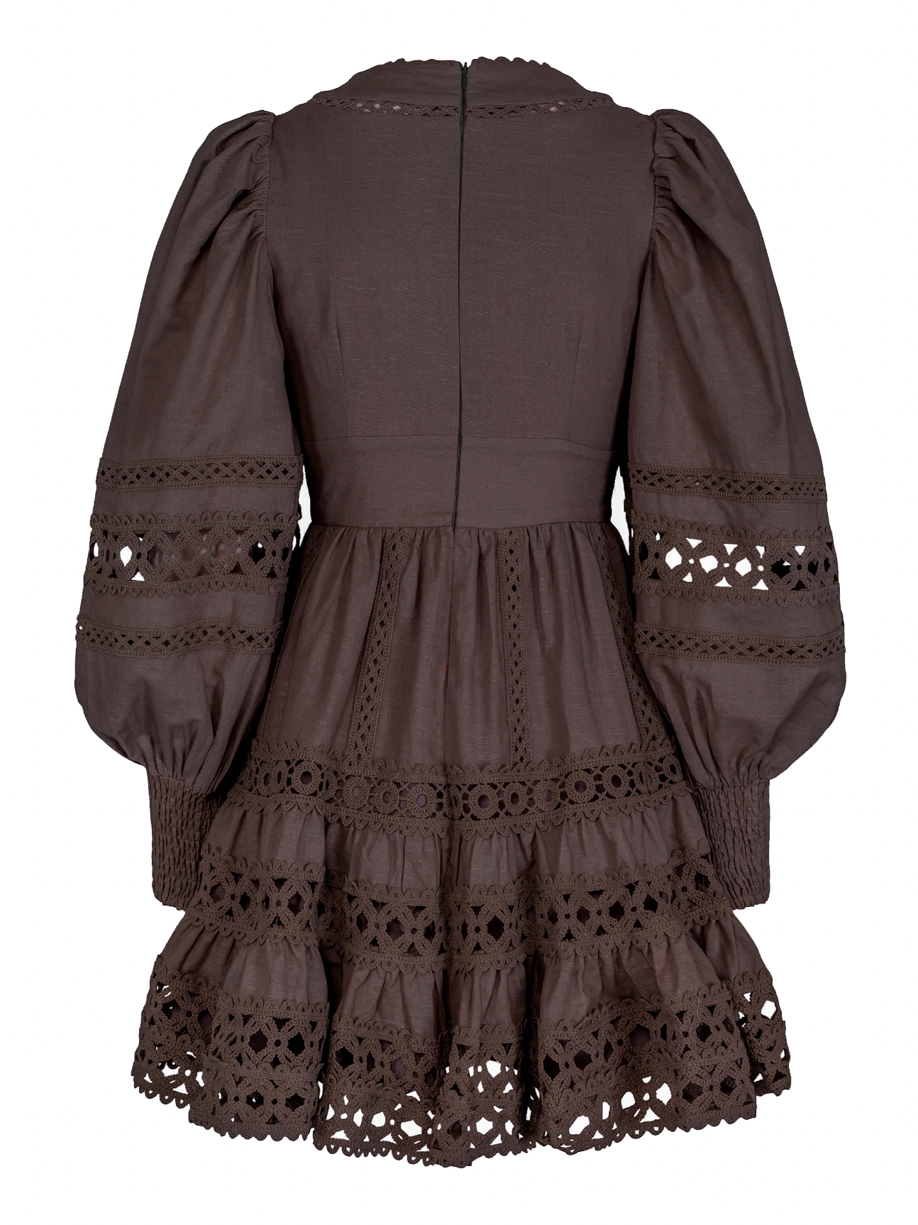 Caspara Dress - Dark Brown