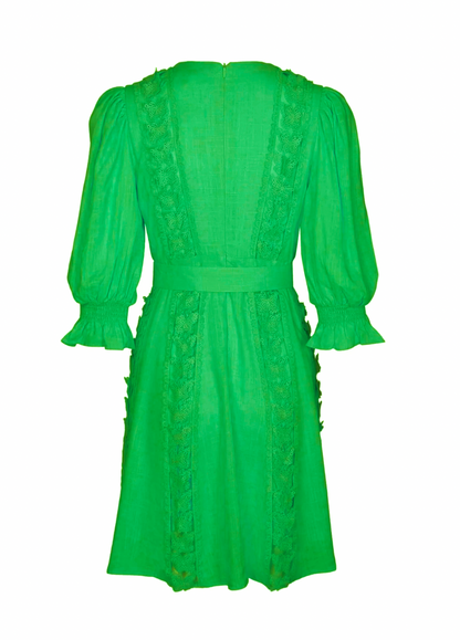 Vestido Mariposas - Verde