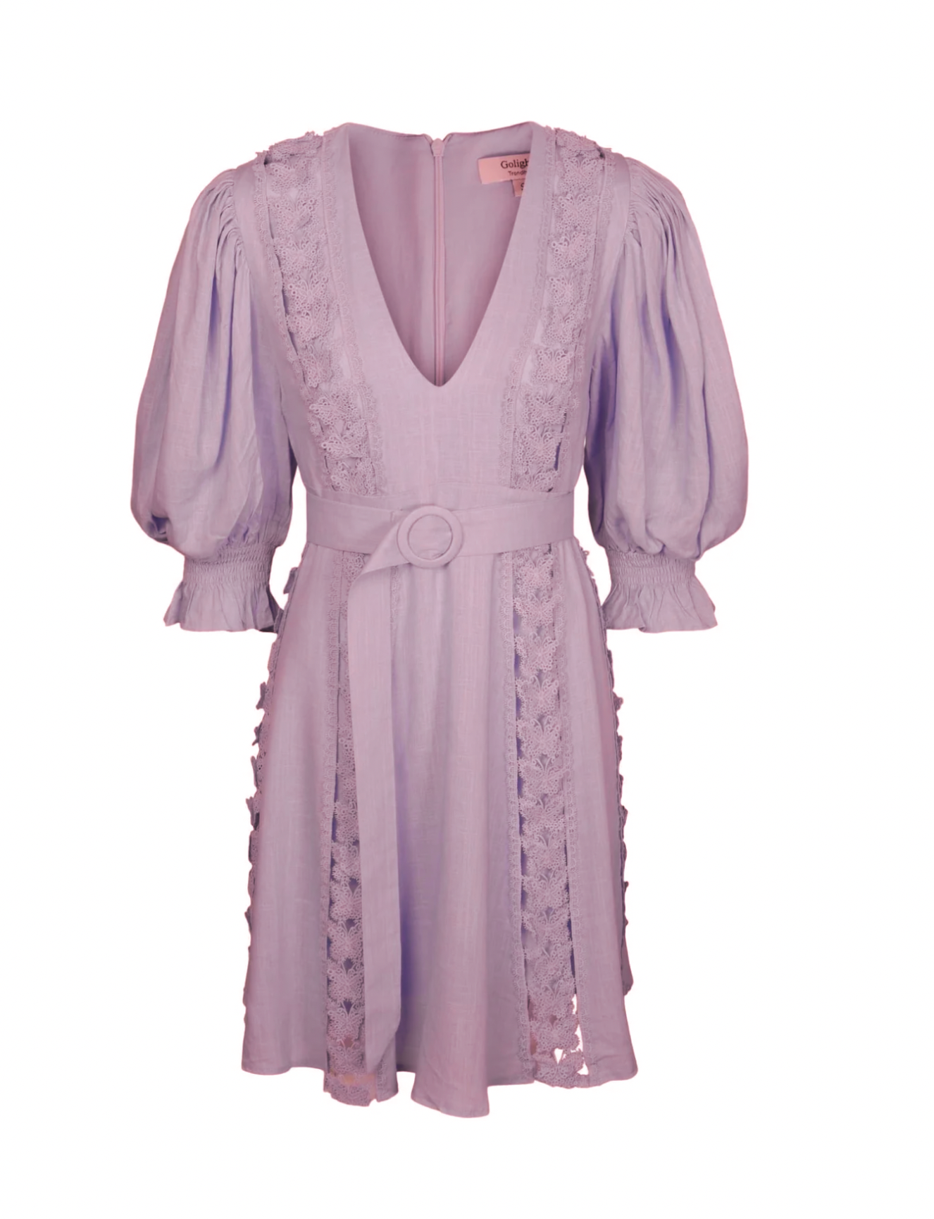 Butterflies Dress - lavender