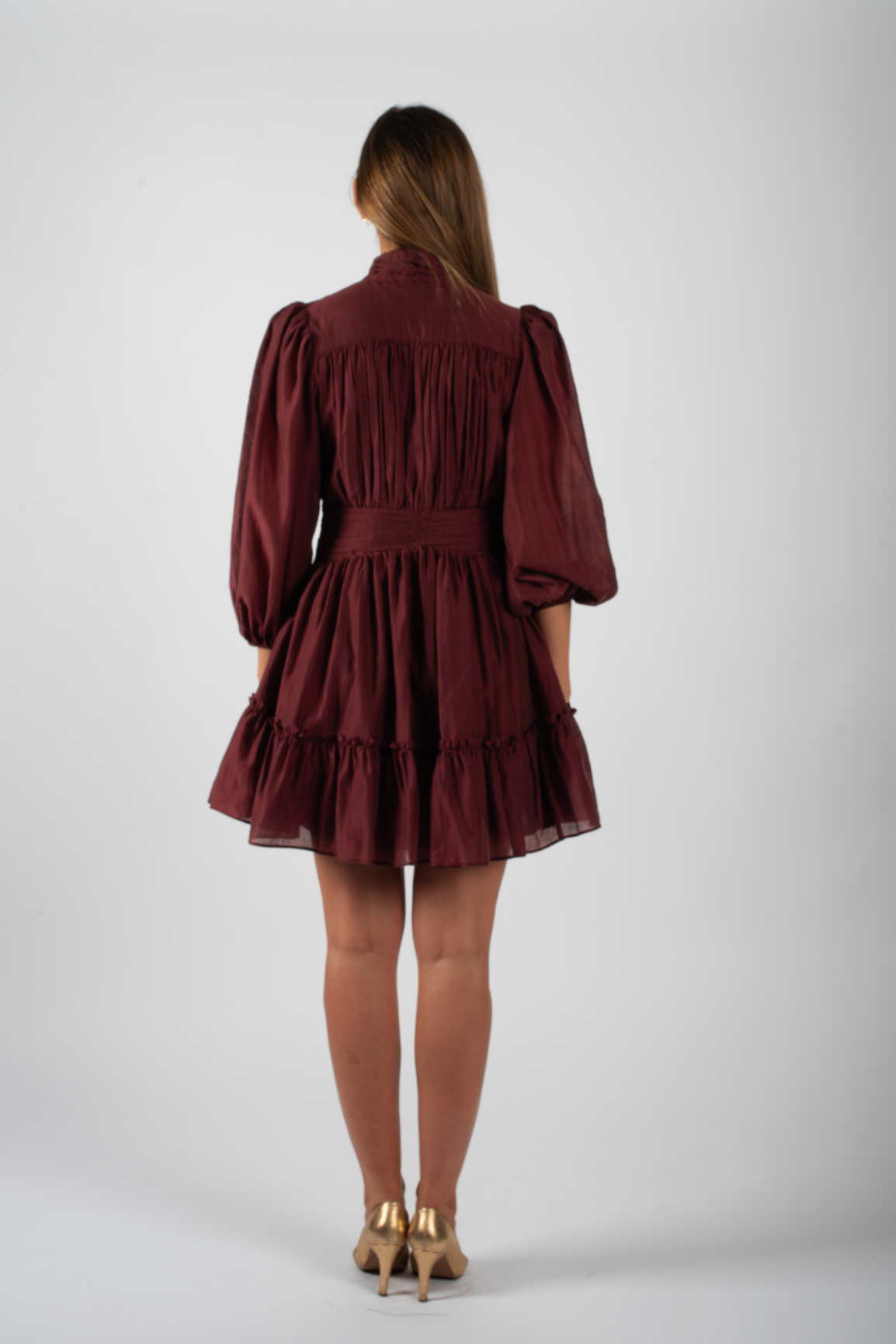 Vanity Dress - Bordeaux