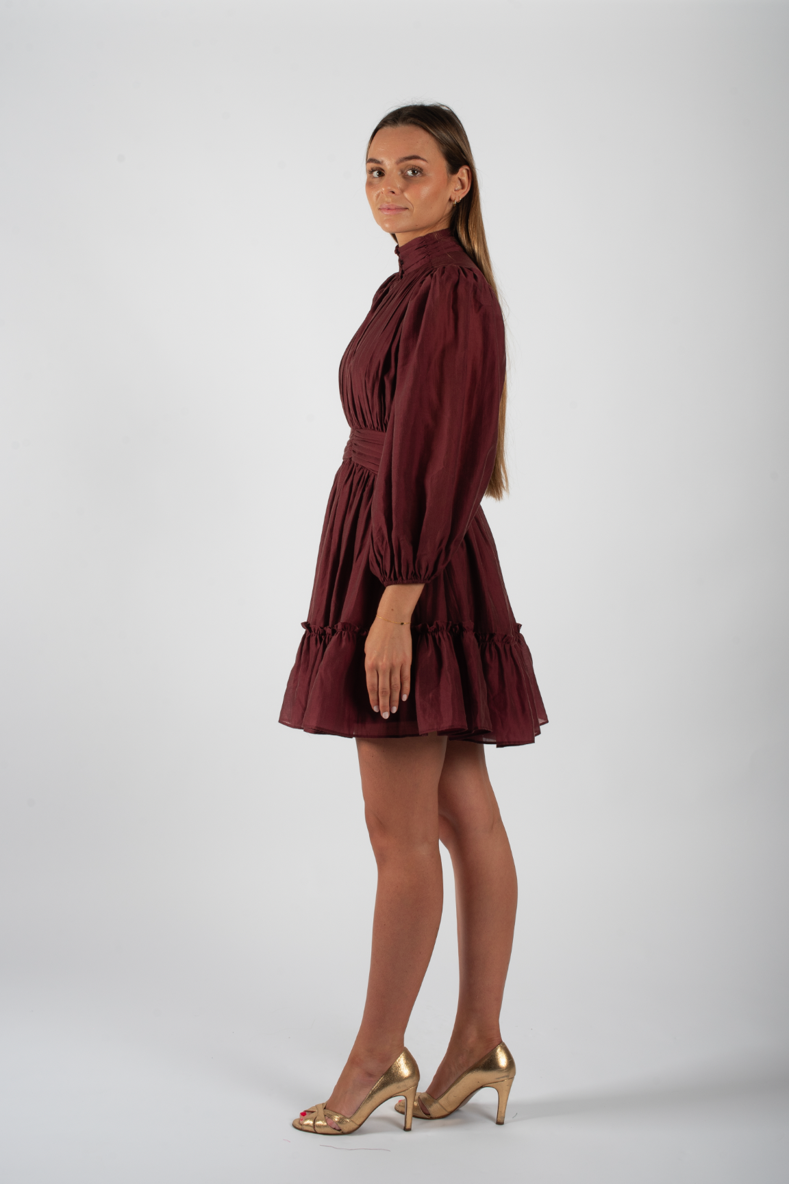 Vanity Dress - Bordeaux