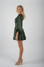 Golightly Sophie Satin kjole - Deep Green