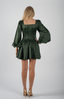 Golightly Sophie Satin kjole - Deep Green