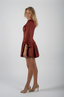 Golightly Sophie Satin kjole - Rust