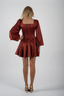 Golightly Sophie Satin kjole - Rust