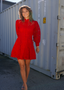 Golightly Fleur kjole - Deep Red